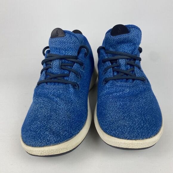 Allbirds Mens‎ Size 11 Wool Runner Mizzles Blue Athletic Sneakers Shoes 0220 NV1 - Picture 6 of 15